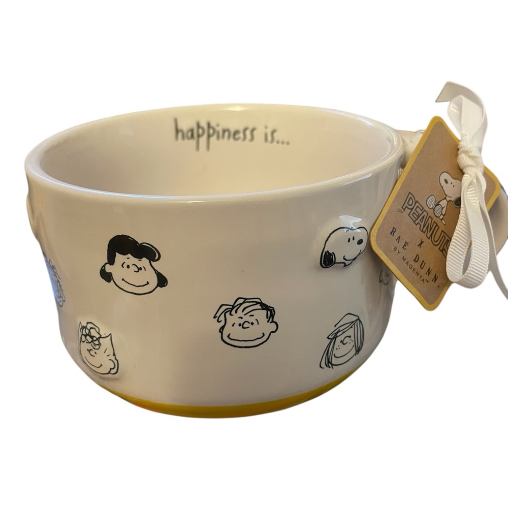 Rae Dunn Peanuts “Happiness is..” Bowl